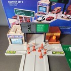 Vintage Hot Wheels Usa Starter Set 2 Playset 1981 Complete W  Box   Instructions