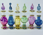 Egyptian Perfume Bottles Mouth Blown Glass Genie Bottles Potion Perfume Bottles