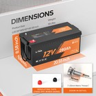 Litime 12v 280ah Ltcp Lifepo4 Lithium Battery 15000 Cycle Low-temp Cut Off Bms