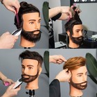 Hair Hairdresser Training Head Manikin Cosmetology Doll Head Hair For Practice
