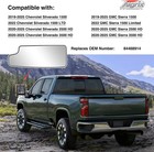 Driver Side Lower Towing Mirror Glass For 2019-2025 Silverado Sierra