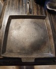 Vintage Cast Iron Breakfast Griddle No 11bg 11 25    Square Probably Bsr Usa