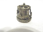 Thimble Pewter Carousel Nicholas Gish   Signed 1st Merry-go-round