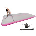 All Purpose Gymnastics Mat Sturdy Inflatable Tumble Track With Pump For Home gym