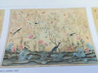 Dollhouse Mural Wallpaper Birds And Flowers Wall Panels 1 12 Scale Miniature
