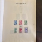 Moroccan Stamps Booklet Of 75 Mint Hinged Stamps Years 1956-1963