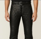 Handmade Black Leather Medieval Pants  Renaissance  Larp  Cosplay