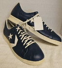 Vintage Converse All Star Basketball  Sneakers Leather  Shoes Size 18 Blue