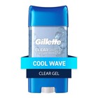 Gillette Cool Wave Clear Gel Men s Antiperspirant And Deodorant  3 8 Oz   5 Pk  