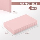 Bobblebro Linoleum Blocks For Printmaking Supplies - 4pcs 4   x6   rubber Pink