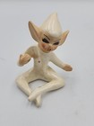 Vintage   Holt Howard   Japan   Pixie Elves Candle Huggers   Iridescence White