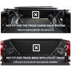 Soft Quad-fold 6 5  Vinyl Tonneau Cover Fleetside 88-02 C k1500-3500