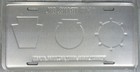 Pennsylvania Army National Guard License Plate 154th Transportation Battalion