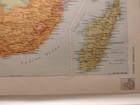 Vintage Southern Africa Atlas Map 1962 Msm Rand Mcnally Cosmopolitan World Atlas