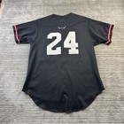 Lake Elsinore Storm Jersey Mens Medium Black Red Baseball Milb Minor League