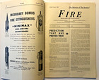 Wwii Era Offical Journal Of British Fire Service Oct 1940 Blitz On London Rare