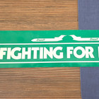 Braniff Airlines Green Bumper Sticker Decal  i m Fighting For Braniff 