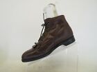 Justin Brown Leather Laces Kilt Cowboy Western Boots Womens Size 6 B