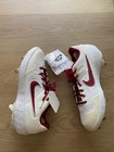 New Wmns Nike Alpha Huarache Elite Oh Sooners Softball Cleats  Bq8022-105  Sz 10