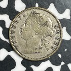 1878 Mauritius 20 Cents Lot t6688 Silver  Scarce 
