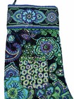17    Vera Bradley Blue Rhapsody Christmas Stocking Quilted Floral Paisley Retired