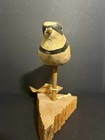 Wek Will E Kirkpatrick Shorebird Wood Carving Folk Art Decoy