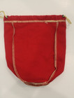 Crown Royal Red Reserve Whiskey Drawstring Bag 750ml Size W gold Trim