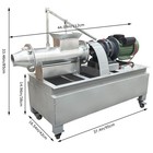 110v Ceramic Clay Mixer Machine Single-shaft Pug Mill   vacuum De-airing extrusion