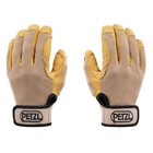 Petzl Cordex Gloves - Lightweight  Breathable Leather - Tan - L Large  Beige