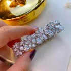 9ct Pear Cut Lab Created Diamond Women s Tennis Bracelet 14k White Gold Plated