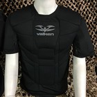 New Valken Paintball Impact Padded Chest Protector - Black - Large x-large