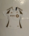 Adidas Lafc 25 26 Away Jersey Men s Size Large Nwt White Gold Soccer Mls