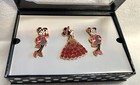 Disney Store Minnie Mouse Signature Boxed Pin Set 3 Pins D23 Expo 2017 Le 500