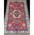 4x6  Handmade Afghan Wool Kazak Rug  pix-28101