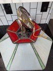 Vintage Coca Cola Faux Stained Glass Tiffany Style Light   Chandelier Unique