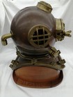 Navy Diving Helmet Dive Hat 1911 37 X 48cm Vintage Used