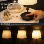 Mini     Cordless Led Table Lamp With Dimmer  Built-in Rechargeable Battery  3-lev