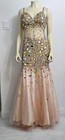 Bicici   Coty Prom Gown Size M Baby Pink Polyester   Tiny Mirrors