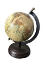 Home Essentials And Beyond Wooden Tabletop World Globe Earth  