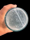 Antique J Walkers Vb Vinegar Bitters Bottle Teal   Aqua Blue Glass 8 5  Embossed
