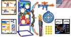 Bow And Arrow Set 2-in-1 Shooting Game Toy For Kids Indoor Outdoor