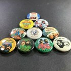 Cheech And Chong 1  Button Pin Set Stoner Comedy Marijuana Weed Classic