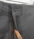 Vintage Oshkosh Bgosh Pants Men 28x35 Gray 70s 80s Work Trousers Deadstock New