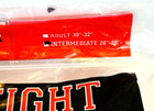 Pear Sox Pro Weight Ice Hockey Knit White Socks Youth Intermediate 26  - 28  New