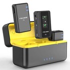 Wireless Lavalier Microphone System For Dslr Cameras iphone android Fulaim X5 