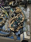 Antique Vintage Junk Drawer Jewelry Lot Estate Sale Find Lot  G-34