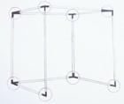 10  X 10  Sukkah Kit For Sukkot White Walls 3 4  Fittings Pipe Not Included