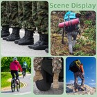 12 Pcs Boot Blousers Military Adjustable With Metal Hooks     Elastic Boot Straps