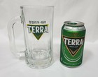 One  1   Terra          Korean Beer Glass Mug  500ml   17 Fl  Oz   Heavy  