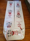 Vtg Uncut Cooperative Mills Feed Grain Seed Shipping Bag Flour Sack Fabric Cows 